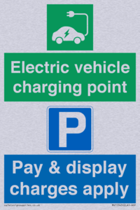 EV Charging Point Pay and Display